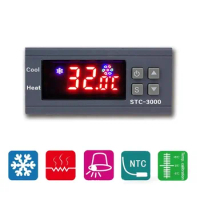STC-3000 High Precision 12V 24V 220V Digital Thermostat Temperature Controller Thermometer Sensor Hygrometer