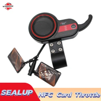 36V/48V Electric Scooter NFC Throttle and Controller Suitable for KUGOO M4 Pro Modification Accessories SEALUP Thumb LCD Display