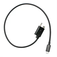 Used 2FT/0.6M USB-C Hot For HP Thunderbolt 3 Power cable AC+USB Type-C to USB Type-C 843011-001 USA