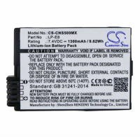 CS 1300mAh/9.62Wh battery for Canon EF-S,EOS 550D,EOS 600D,EOS 650D,EOS 700D,EOS Kiss X4,EOS Kiss X5,EOS Kiss X6i