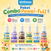 KIYOPAW Paket Bundling Lengkap Vitamin Kucing Obat Diare Kucing Obat Flu Batuk Kucing Obat Tetes Mat