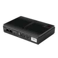 Uninterruptible Power Supply 5V 12V 9V Mini Ups Battery Backup Compact for Security Camera Router Cable Modem Monitors Phones