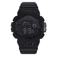 Fashion Waterproof Men Boy Lcd Digital Stopwatch Date Rubber Sport Wrist Watch Automatic Luxury Clock Men Waterproof Mechani