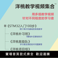 【可開發票】洋桃1號開發板 STM32F103C8T6入門100步 超越51單片機 杜洋工作室
