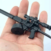 1:6 Scale 9A-91 Machine Gun 4D Assault Rifle Assemble Gun Model for 12" Soldier Military Weapons Models Puzzles Builing Toys DIY