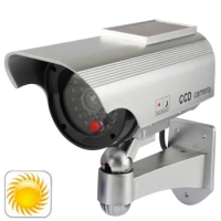 Wholesale Fake Camera Solar Powered Indoor Outoodr Dummy Security Bullet Cctv Safe Surveillance Cam Blinking IR LED