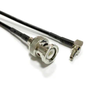 New 4G router antenna cable BNC male plug to CRC9 right angle connector RG174 cable 20CM adapter wholesale