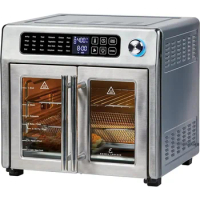 26 QT super large air fryer, convection oven with French door