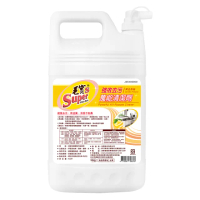 【毛寶S】強效去污萬能清潔劑4KG(黃金香柚)