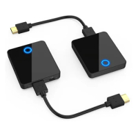 30M Wireless HDMI-Compatible Extender Video Transmitter Receiver For PS4 Camera Laptop PC Game Meeting Live Streaming