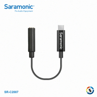 【Saramonic 楓笛】SR-C2007 USB Type-C音源轉接線(勝興公司貨)