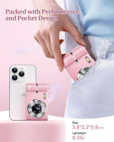 [Cod&Local Delivery] Kamera Digital 50Mp Dengan Zoom Digital 16X, Fhd 5K, Fokus Manual, Perekaman Vi