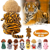 Quần áo cho chó, vải nỉ biến hình bốn chân, quần áo cho chó Con quần áo cho thú cưng, baju anjing