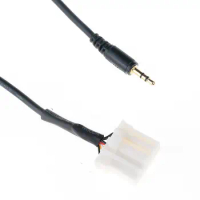 Input Cable Aux Audio 3.5mm for 2006+ Mazda3 Mazda6 Mazda5 with Monster