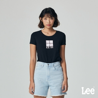 Lee 女款 四格花草 短袖T恤 | Modern