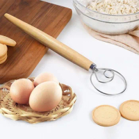 Stainless Steel Household Kitchen Baking For Making Bread Cake Practical Pastry Blender Dough Whisk Flour Mixer Egg Beater