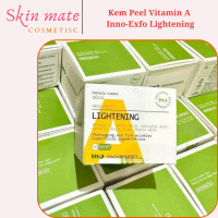 (Tặng chổi peel) Kem Peel Hoạt Chất Vitamin A Inno-Exfo Lightening 15g