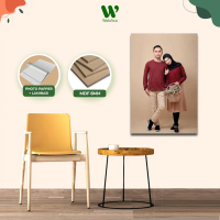 Woldico Cetak Foto Bingkai Besar 50x70