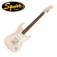 Squier Bullet Stratocaster HSS SHP 電吉他 粉紅色款