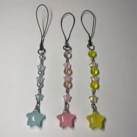 Jelly star phone charms star accessory Beaded Phone Charms Cute Jewelry