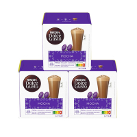 雀巢咖啡 DOLCE GUSTO 摩卡咖啡膠囊16顆X3盒X216g