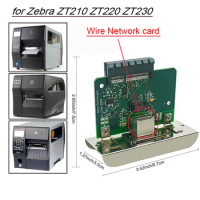 P1038204 Internal Ethernet Print Server Network Card For Zebra ZT210 ZT220 ZT230 Printer