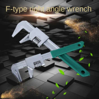 Right Angle Wrench Type F Large Opening Adjustable Torque Wrench Multifunctional Steel Hand Tools Automotive Water Pump Pliers