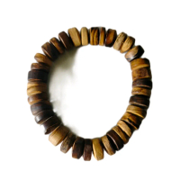 Gelang Berkualitas Kayu Gaharu Aquilaria super Tablet 9mm