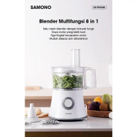 Samono Food Processor Blender 8 in 1 Multifungsi Plastik SW-FPW500
