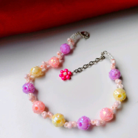 Gelang Aksesoris Manik Premium Hand Made Kristal Mutiara
