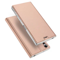 Magnetic Flip Book Case Cover For Sony Xperia XA1 Plus Ultra XZ1 XZ2 Premium XZ X Compact XP Z5 Mini L1 Z6 XA2 XZ3 4 5Coque Capa