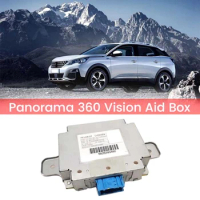 9811750080 Panorama 360 Vision Aid Box Parts 9818608380 For Peugeot 4008 5008 508L Citroen C5 AIRCROSS 9828299480 1619852480