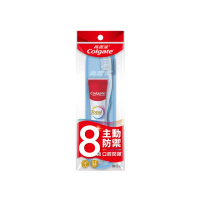 【Colgate 高露潔】完整防護旅行組(全效薄荷牙膏+360°抗敏專家牙刷)