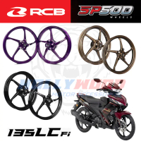 RIM SUKAN LCV8 LC135 FI RCB SP500 RACING BOY CNC HOLLOW TECH DESIGN 1.60/185x17 STOK SEDIA