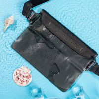 三層防水腰包 手機防水套 透明防水袋 外送防水腰包 游泳包 手機防水包 手機防水袋【GD015】99750走走去旅行