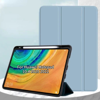 Smart Case for Huawei Matepad 11 10.4 T10 T10s Smart Cover with Pencil Holder Stand for Huawei Matepad Pro 10.8 Casing