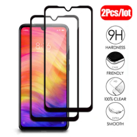 2pcs/lot protective Glass For xiaomi redmi note 7 tempered Glas on xaomi redmi note 7 safety Glass red mi note7 screen protector