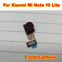 Best Working Small Facing Front Camera For Xiaomi Mi Note 10 Lite Frontal Selfie Camera Note10Lite Phone Flex Cable Replacement