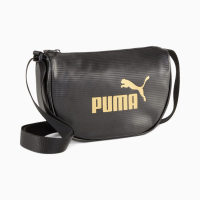 【PUMA】側背包 斜背包 小包 運動包 黑 09028201