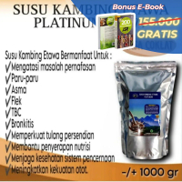 Susu Kambing Etawa Bubuk SK77 Platinum Rasa Coklat untuk diabetes - 1000gr 500gr 200gr Bonus Ebook K