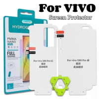 Front Back Screen Protector For VIVO X100 X90 X80 X70 X60 X50 Pro Plus 360°Full Cover Hydrogel Film For VIVO IQOO 8 9 Pro NEX 3S