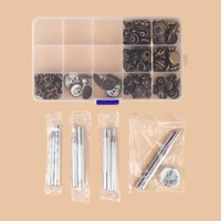 XG Set Kancing Snap Poppers Leather Craft - Solusi Jahit Multifungsi, Tahan Lama, Estetis IH Perungg