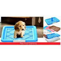 pet toilet training tray pee pad dog gamma large-tempat pipis anjing - RANDOM