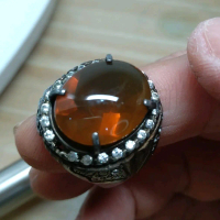 Cincin Batu Fire Opal Wonogiri Mata copot 1