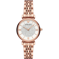 Emporio Armani 亞曼尼 滿天星晶鑽手錶 618送禮首選-32mm AR11244
