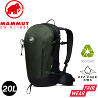 【MAMMUT 長毛象 MA Lithium 20L 多功能健行後背包《綠樹林/黑》】2530-03172/雙肩背包/登山背包