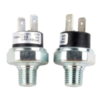 Air Compressor Pressure Switch 120-150PSI 70-100PSI 90-120PSI Canister Thread 1/4"NPT AC110V Air Compressor Pressure Adapter