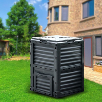 【堆肥桶】大容量花園庭院好氧堆肥箱廚余腐熟漚肥有機肥立式戶外樹葉發酵箱