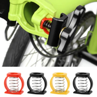 2Pcs Folding Bike Frame Hinge Clamp Spring Easy Free Twist Bicycle Sping Replacement for Brompton Folding Bike