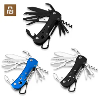 Xiaomi 11 IN 1 Swiss Knife Fold Army Edc Gear Knife Survive Pocket Hunting Outdoor Camping Survival EDC Knife HandTool Multitool